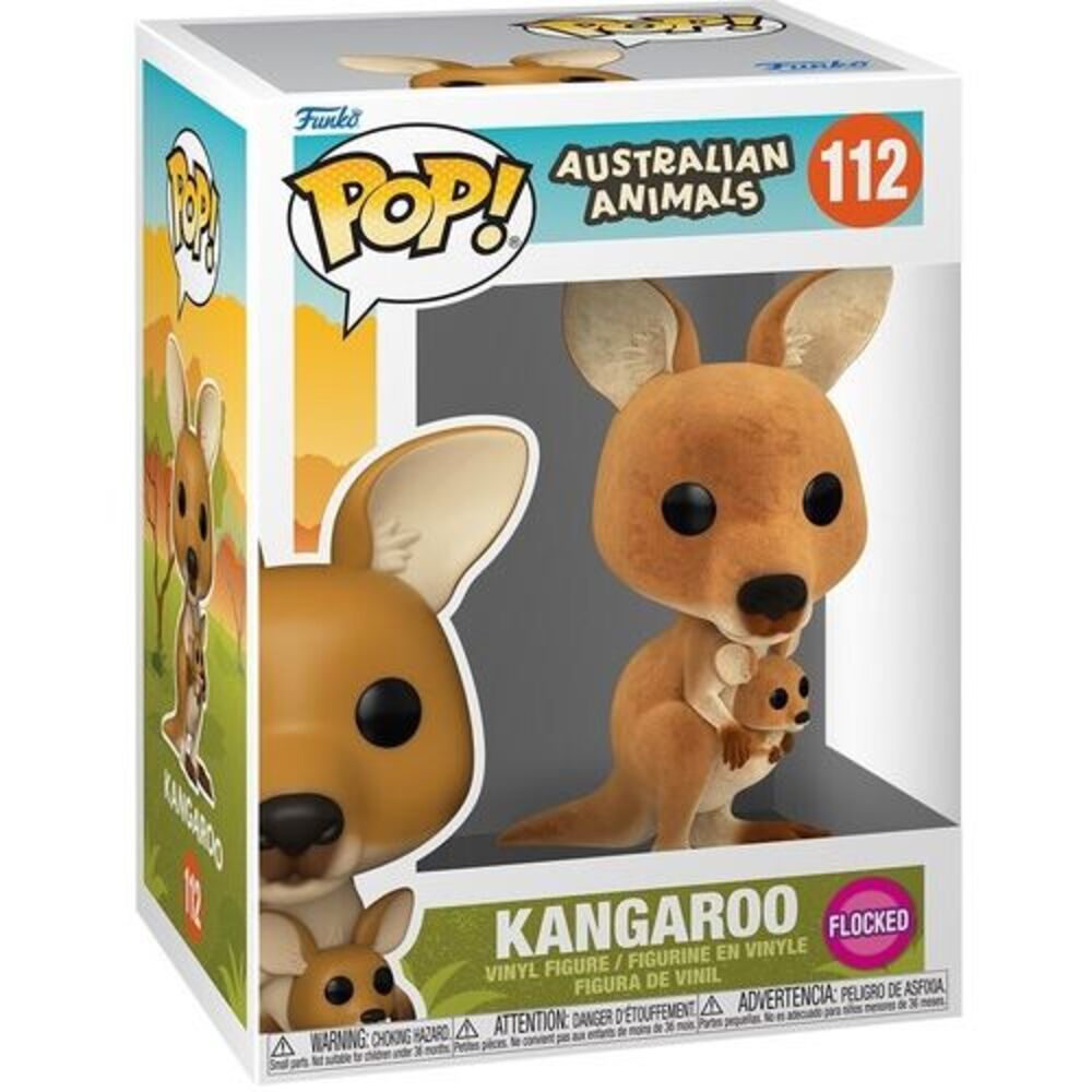 Funko POP!: Australian Animals - Kangaroo (Flocked)  COLLECTIBLES - Picture 3 of 3